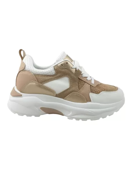 Zapatilla deportiva color camel - Timbos zapatos