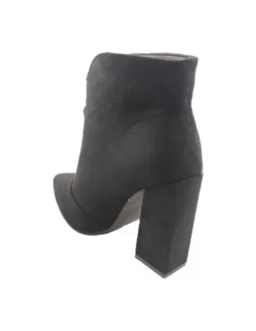Botin tacón de mujer color negro - Timbos zapatos