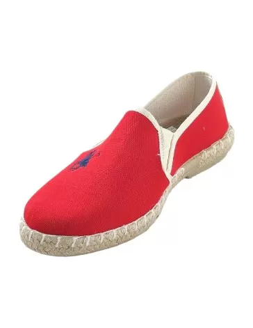 alpargata esparto para hombre color rojo - Timbos Zapatos