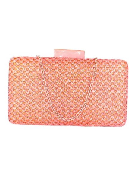 Clutch en color naranja - Timbos zapatos