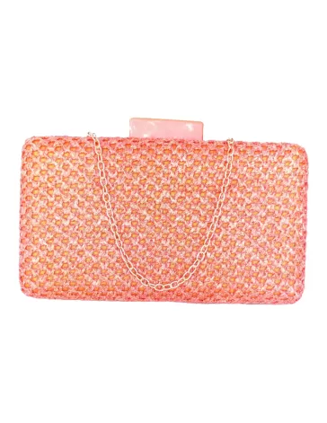 Clutch en color naranja - Timbos zapatos