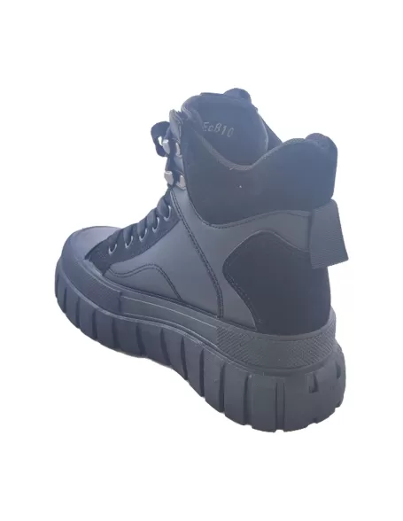 Botin Deportivo para mujer en color negro, para diario