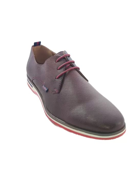 Zapato de hombre para vestir, color cuero - Timbos zapatos