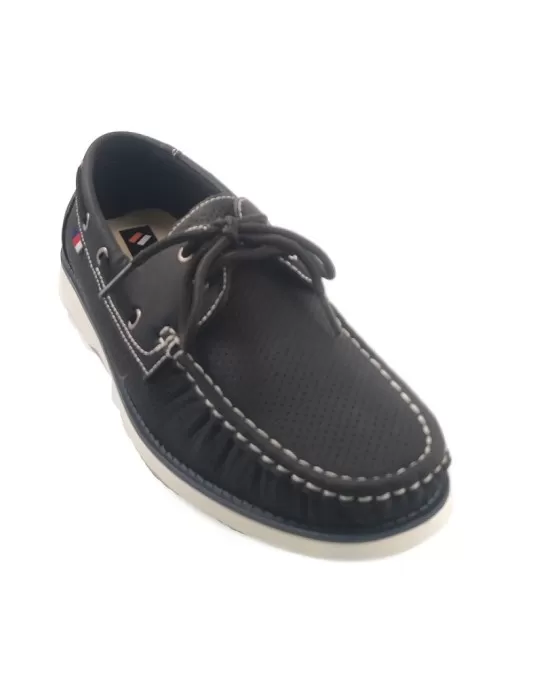 Náutico de hombre color negro - Timbos zapatos