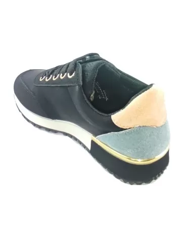 Deportiva para mujer en color negro/azul - Timbos Zapatos