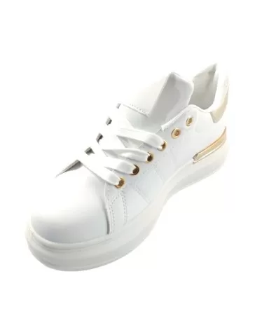 Deportiva para mujer en color blanco -- Timbos Zapatos