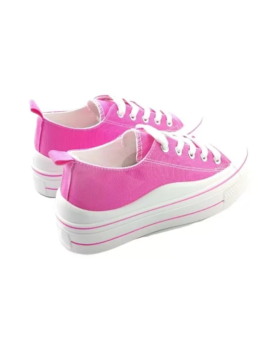 Deportiva para mujer en color fucsia - Timbos Zapatos