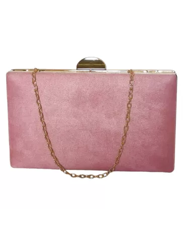 Clutch de fiesta en color Rosa - Timbos Zapatos