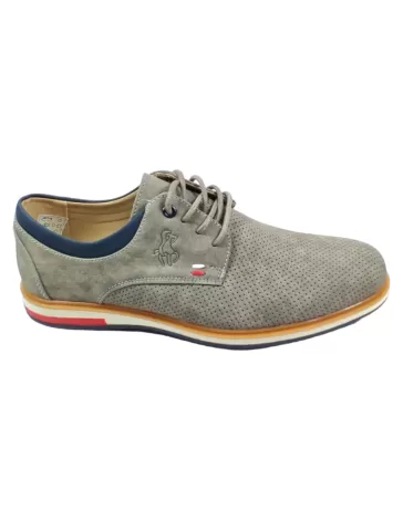 Zapato casual hombre color gris - Timbos Zapatos