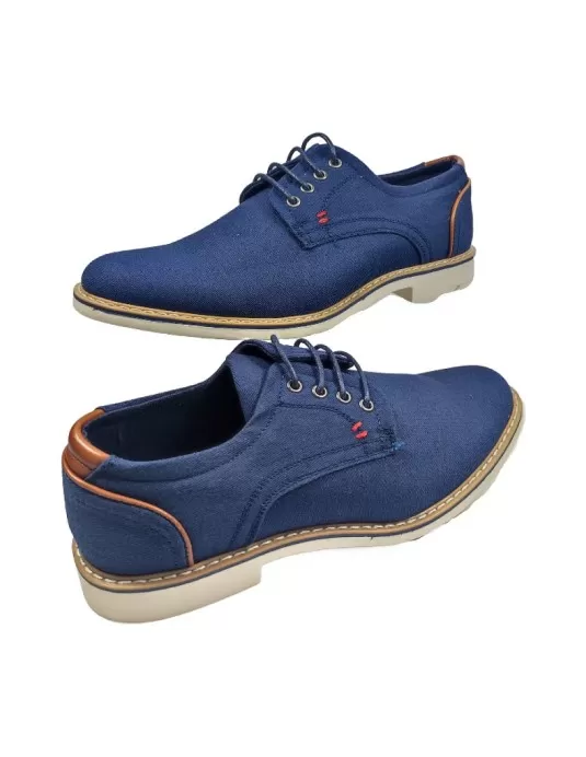 Zapato casual hombre color marino - Timbos Zapatos