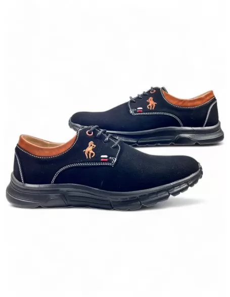 Zapato casual cómodo de hombre color negro - Timbos Zapatos
