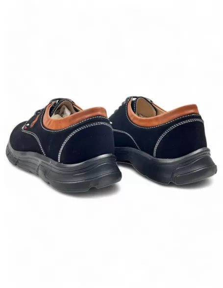 Zapato casual cómodo de hombre color negro - Timbos Zapatos