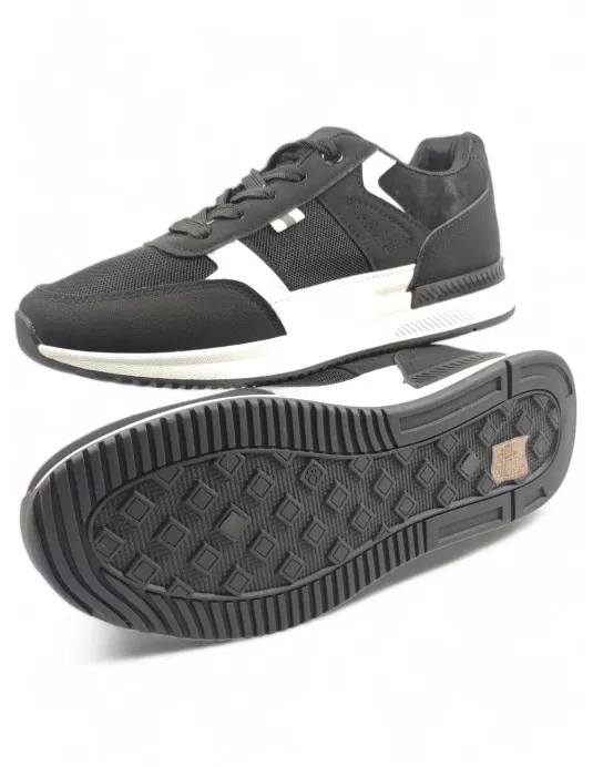 Deportiva de hombre en color negro - Timbos Zapatos