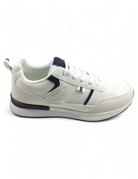 Deportiva de hombre en color blanco - Timbos Zapatos