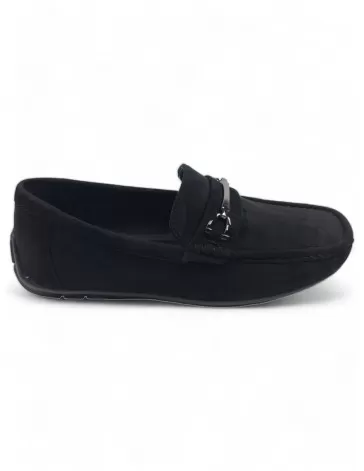 Mocasín cómodo de hombre color negro - Timbos Zapatos