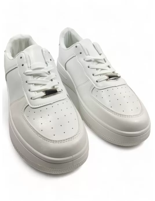 Deportiva de hombre en color blanco - Timbos Zapatos