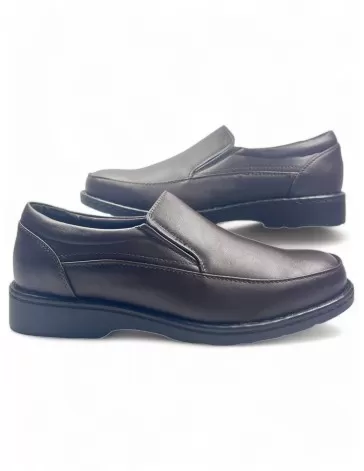 Mocasín cómodo hombre color marrón - Timbos zapatos