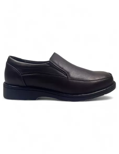 Mocasín cómodo hombre color marrón - Timbos zapatos