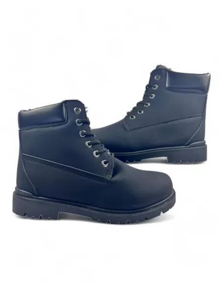 Botas montaña para hombre color negro - Timbos zapatos