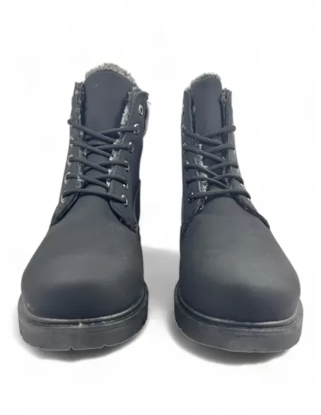 Botas montaña para hombre color negro - Timbos zapatos