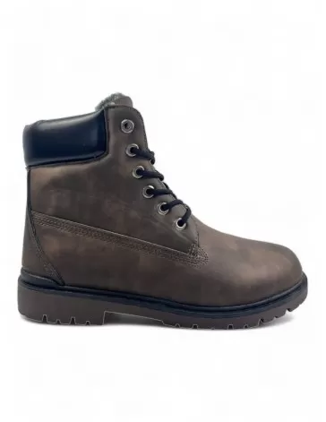 Botas montaña para hombre color marrón - Timbos zapatos