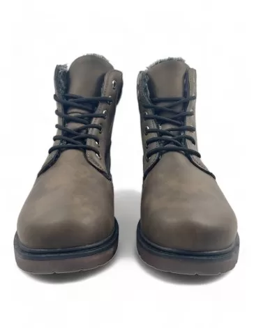 Botas montaña para hombre color marrón - Timbos zapatos