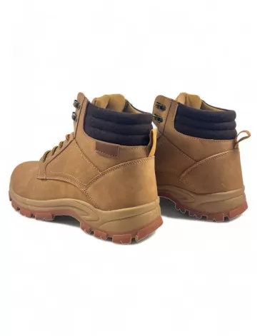 Botas montaña para hombre color camel - Timbos zapatos