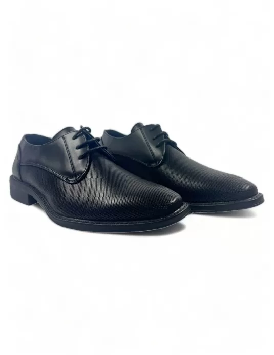 Zapato de hombre para vestir, color negro Timbos zapatos