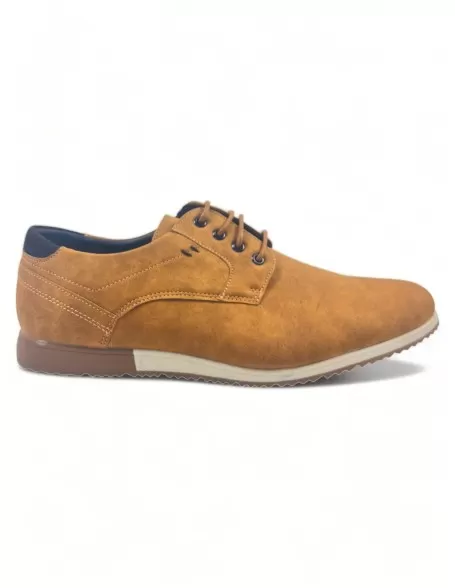 Zapato casual hombre color camel - Timbos zapatos