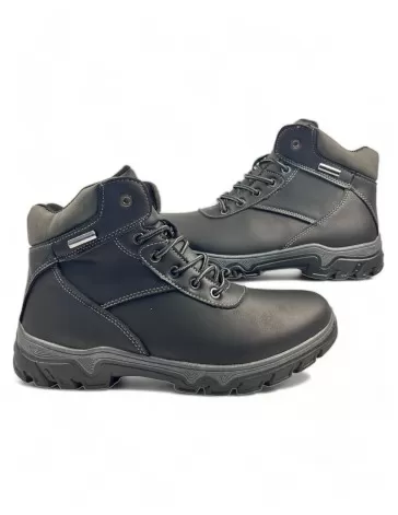 Botas montaña para hombre color negro - Timbos zapatos