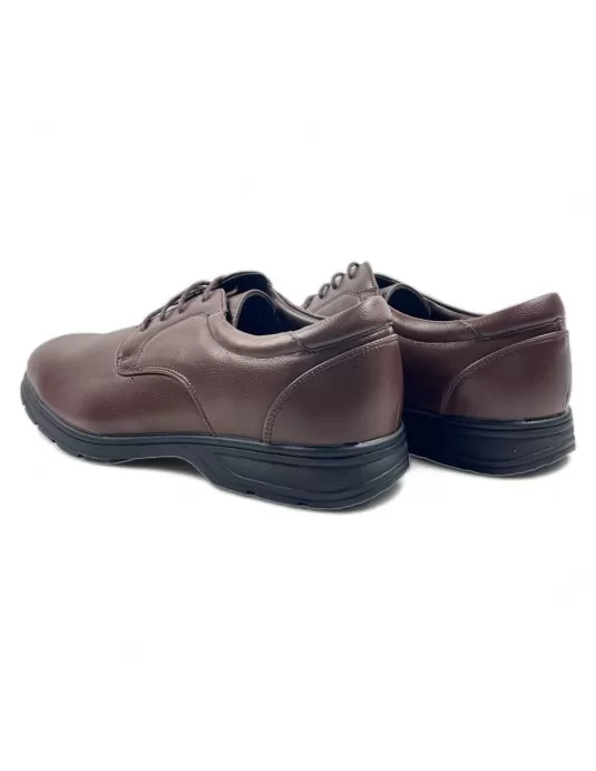 Zapato cómodo hombre color marrón - Timbos zapatos