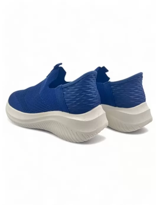 Deportiva elástica para mujer en color marino, Cómoda - Timbos Zapatos