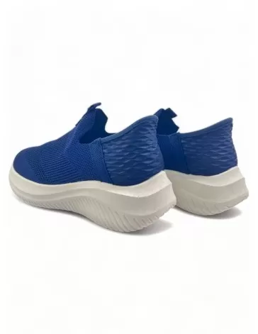 Deportiva elástica para mujer en color marino, Cómoda - Timbos Zapatos