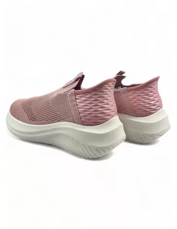 Deportiva elástica para mujer en color rosa, Cómoda - Timbos Zapatos