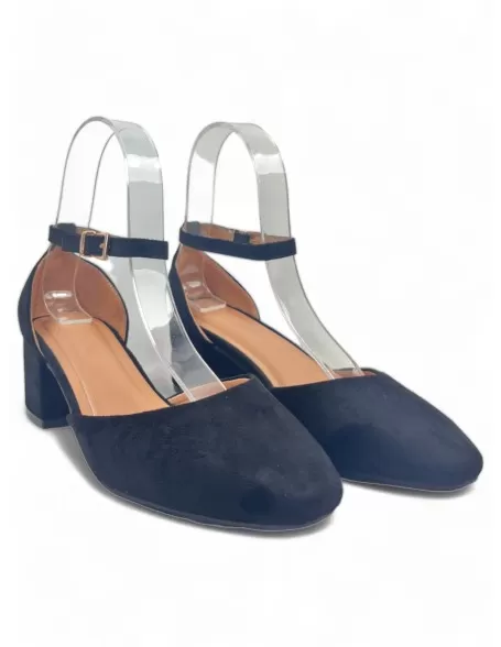 Sandalia de tacón de vestir color negro - Timbos Zapatos