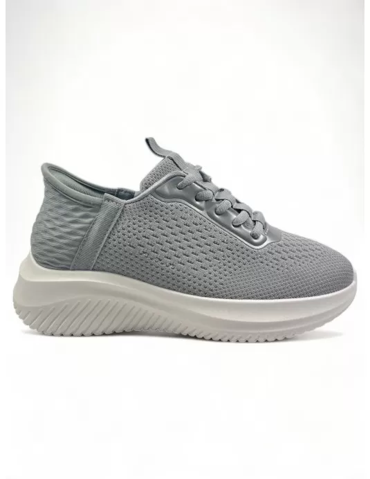 Deportiva elástica para mujer color gris - Timbos Zapatos