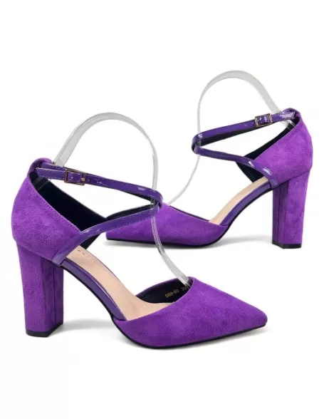 Tacon de vestir para mujer color lila - Timbos Zapatos