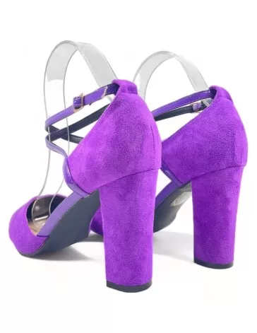 Tacon de vestir para mujer color lila - Timbos Zapatos