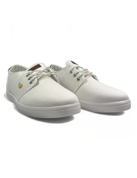 Zapato casual hombre color blanco - Timbos zapatos