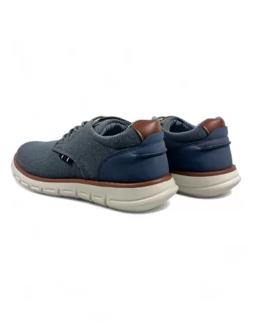 Zapato casual elastico hombre color marino - Timbos zapatos