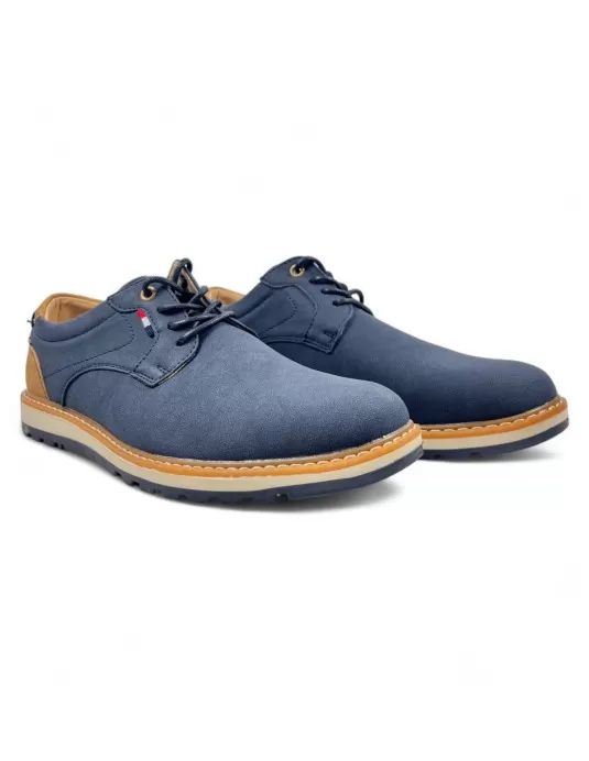 Zapato casual hombre color marino - Timbos zapatos