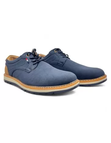 Zapato casual hombre color marino - Timbos zapatos