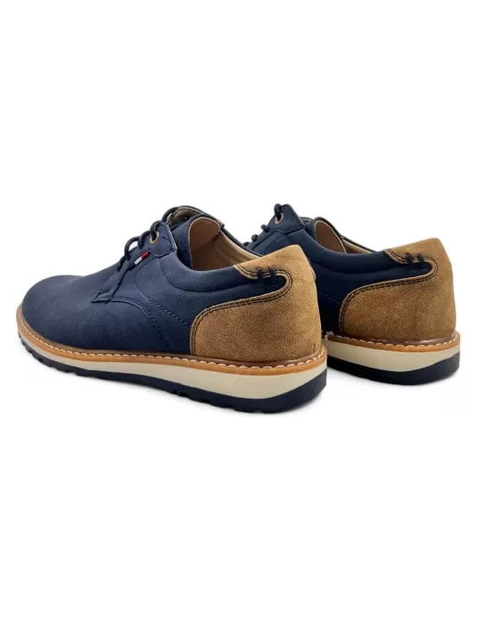 Zapato casual hombre color marino - Timbos zapatos