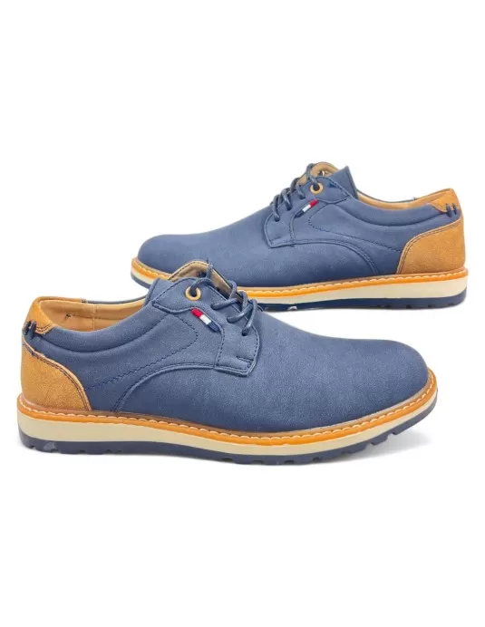 Zapato casual hombre color marino - Timbos zapatos