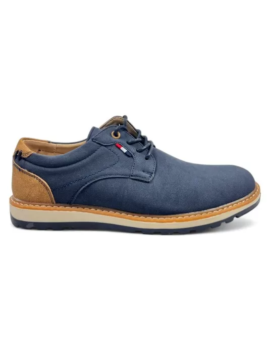 Zapato casual hombre color marino - Timbos zapatos