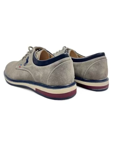 Zapato casual hombre color gris - Timbos Zapatos