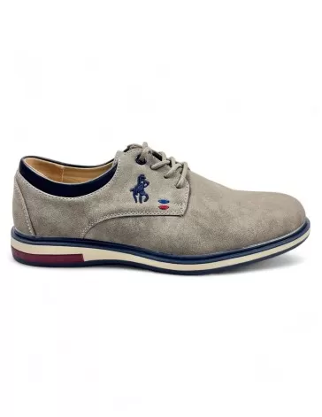 Zapato casual hombre color gris - Timbos Zapatos