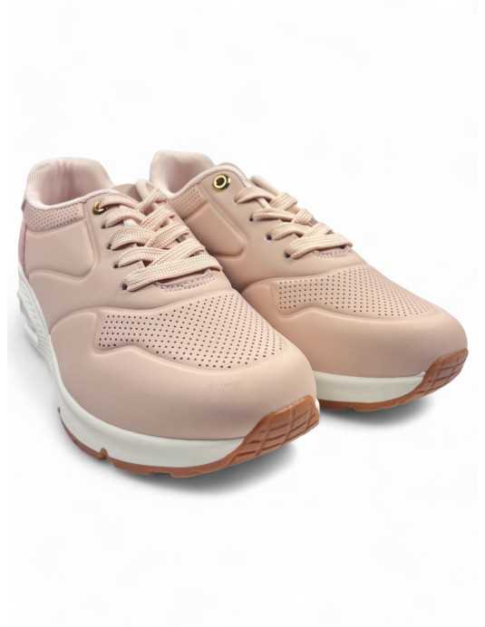 Deportiva cómoda de mujer en color rosa - Timbos Zapatos