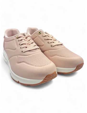 Deportiva cómoda de mujer en color rosa - Timbos Zapatos