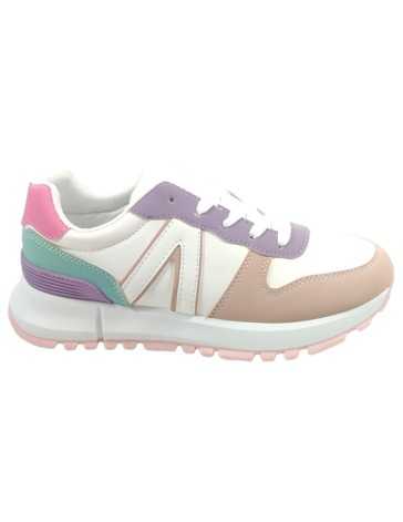 Deportiva de mujer para vestir, multicolor - Timbos Zapatos